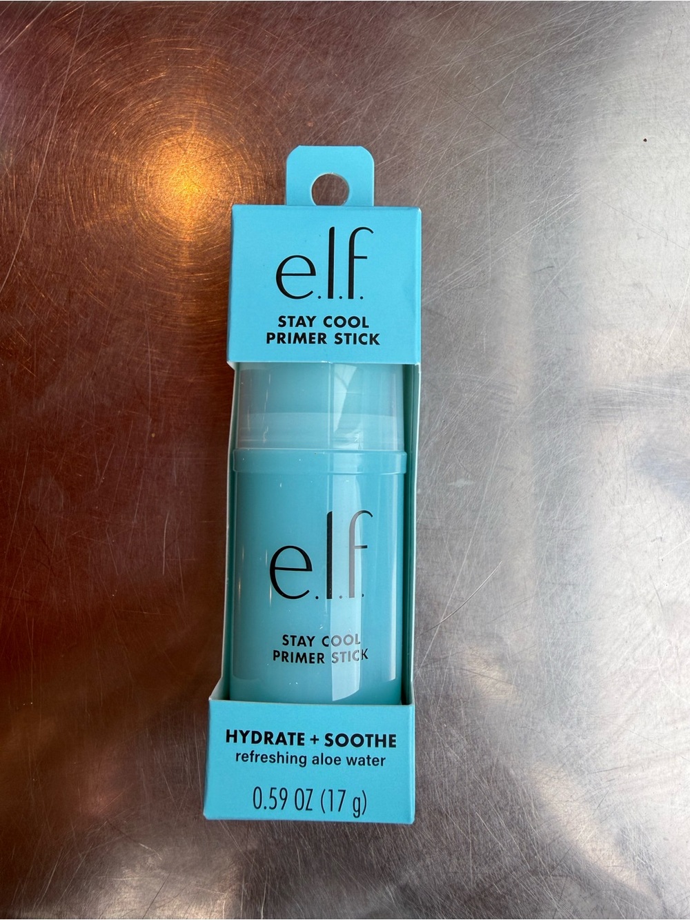 ELF Stay Cool Primer Stick - Aqua Packaging - Brand New